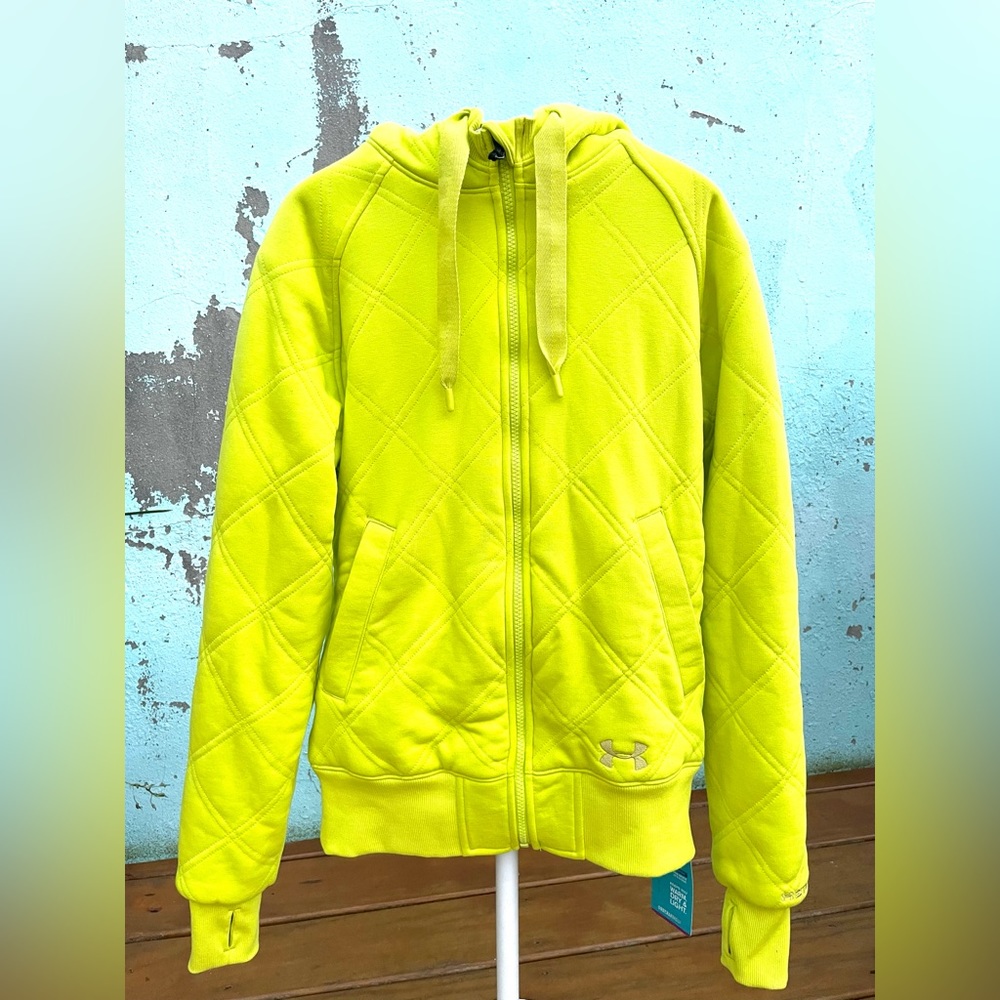 NWT Under Armour Performance Mountain Coldgear Quilted Sherpa Jacket